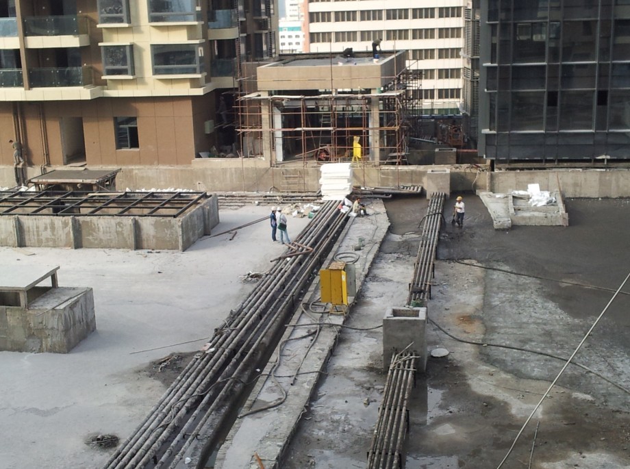 福州恒力城施工現(xiàn)場